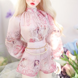 娃娃衣服  Pre-order Priscilla Antique Pink Set